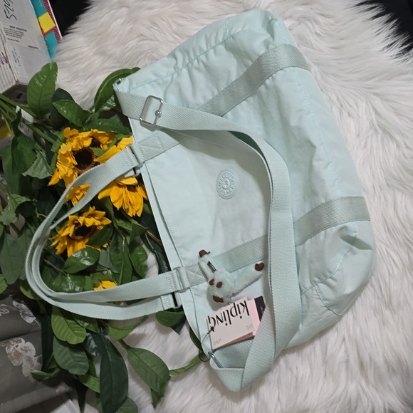 Kipling Adara Duo Willow Green Tote Bag - Picture 2 of 11